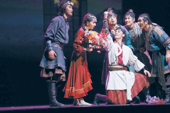 原创舞剧《五星出东方》首演 让国宝文物说话 让历史故事落地