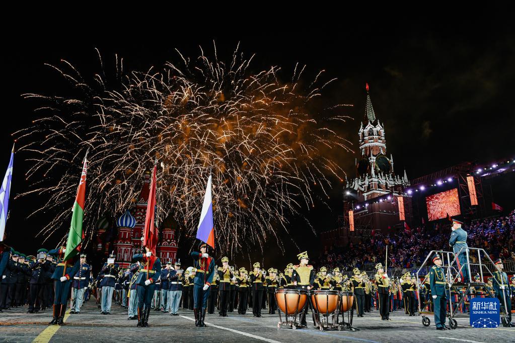 俄罗斯国际军乐节在莫斯科开幕